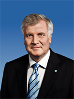 Bayerische Ministerpräsident  und Schirmherr  Horst Seehofer